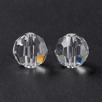 Imitation Austrian Crystal Beads SWAR-F021-8mm-001-1