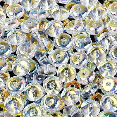 Transparent Colours Rainbow Glass Seed Beads SEED-Q042-01A-E01-1