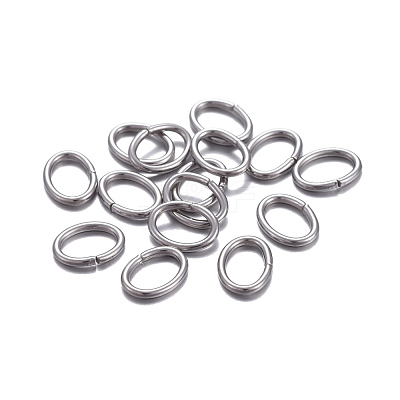 Tarnish Resistant 304 Stainless Steel Open Jump Rings A-STAS-F221-40P-B-1