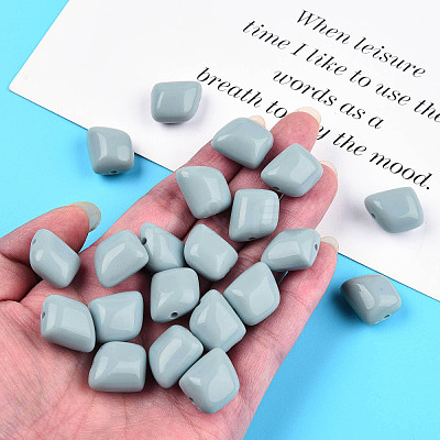 Opaque Acrylic Beads MACR-S373-15A-A04-1