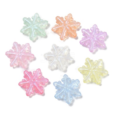 Luminous Transparent Acrylic Beads LACR-U001-06-1