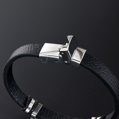 201 Stainless Steel Constellation Beaded Bracelet LS-ZODI-PW0001-044A-1