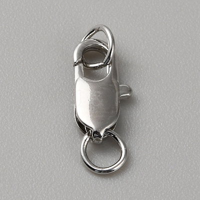 Brass Lobster Claw Clasps FIND-WH0110-859B-P-1