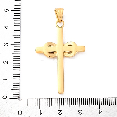 304 Stainless Steel Pendants STAS-L286-06G-1