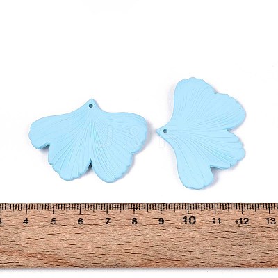 Spray Painted Acrylic Pendants X-MACR-S361-28C-1