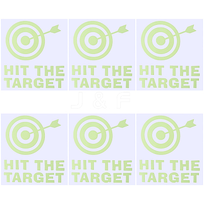 Hit Target Glow in the Dark AJEW-WH20023-06-1
