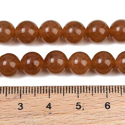 Dyed Natural White Jade Beads Strands GG-CBAD029-A04-8mm-1