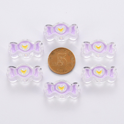 Transparent Acrylic Beads MACR-S374-05A-01-1