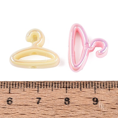 UV Plating Opaque Acrylic Beads OACR-N165-02-1