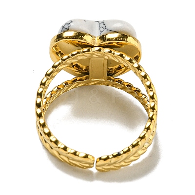 Ion Plating(IP) 304 Stainless Steel Open Cuff Rings RJEW-C079-20G-02-1