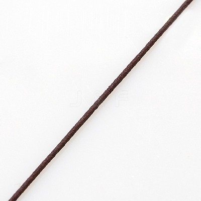 Elastic Round Jewelry Beading Cords Nylon Threads NWIR-L003-B-03-1