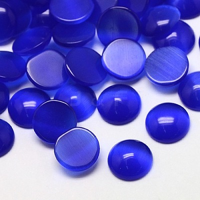 Cat Eye Cabochons CE-J002-8mm-03-1