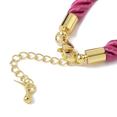 5MM Nylon Twisted Cord Necklace Making FIND-G096-01G-17-1