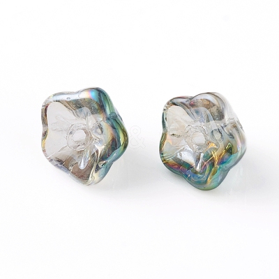Electroplate Glass Beads EGLA-I012-A01-1