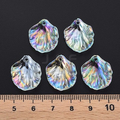 Transparent Acrylic Pendants MACR-S373-73-C05-1