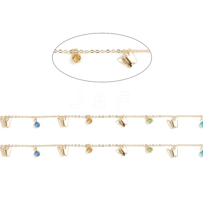 3.28 Feet Brass Cable Chains X-CHC-E021-04A-1