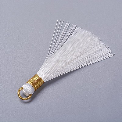 Polyester Tassel Pendants FIND-I009-D13-1