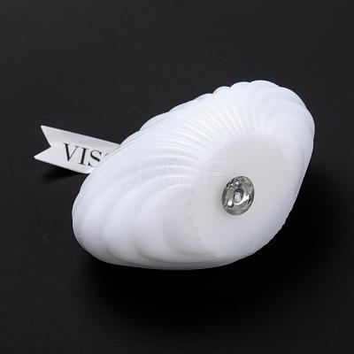 Shell Shaped Aromatherapy Smokeless Candles DIY-C001-06F-1
