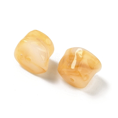 Acrylic Imitation Gemstone Beads MACR-K359-67I-1