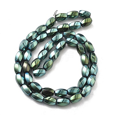 Electroplated Synthetic Non-magnetic Hematite Beads Strands G-P545-G02-02H-1