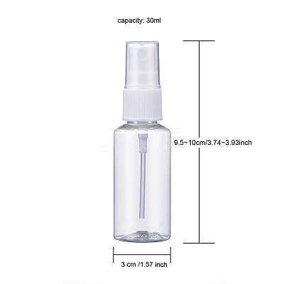 30ml PP Plastic Pressing Spray Bottle MRMJ-F006-12-1
