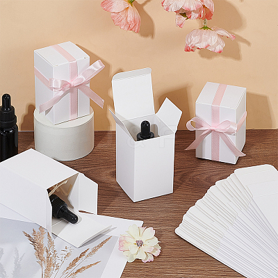 Kraft Paper Packing Boxes for Essential Oil Gift CON-WH0107-59B-03-1