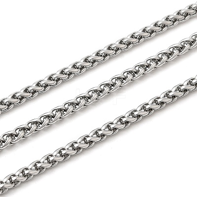 304 Stainless Steel Wheat Chains CHS-L033-03P-01-1