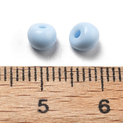 Acrylic Imitation Pearl Beads OACR-D300-01F-1