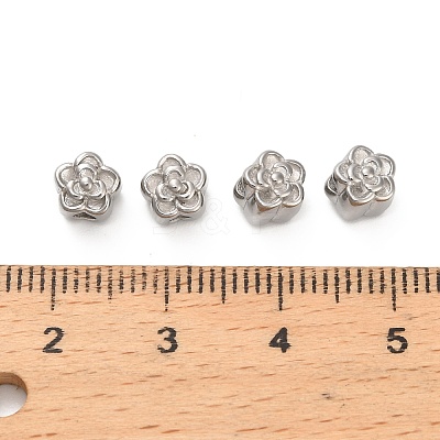 304 Stainless Steel Beads STAS-D204-15P-1