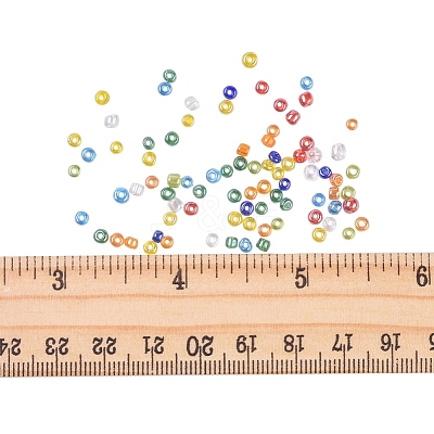 8/0 Round Glass Seed Beads SEED-JP0007-17-3mm-1