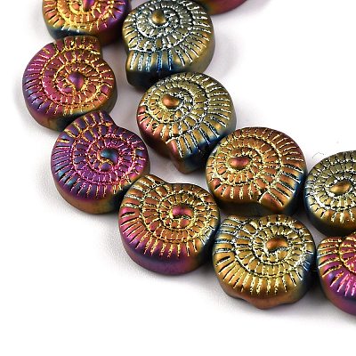Electroplate Glass Beads Strands EGLA-F164-FP01-1