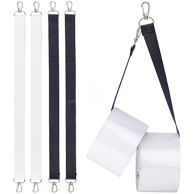 4Pcs 2 Colors Nylon Backpack Straps FIND-GF0002-58-1