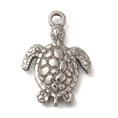 Anti-Tarnish 304 Stainless Steel Pendants STAS-M075-16P-1
