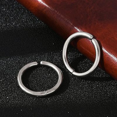 201 Stainless Steel Cuff Earring EJEW-C131-01E-P-1