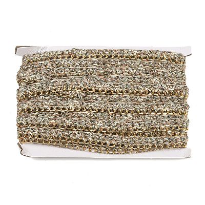 Polyester Crochet Lace Trim OCOR-Q058-11A-1
