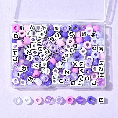 Transparent & Opaque Acrylic Beads KY-FS0001-26A-1