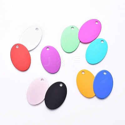 Pet Aluminium Pendants ALUM-I002-05-1