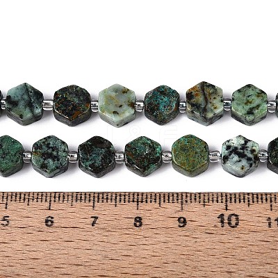 Natural African Turquoise(Jasper) Beads Strands G-P534-A26-02-1