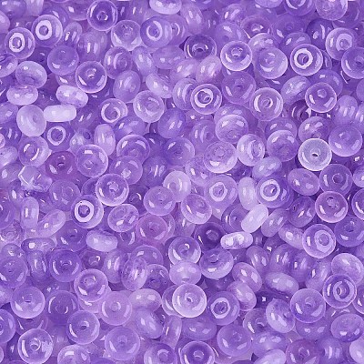 Baking Paint Glass Seed Beads GLAA-T023-43F-1