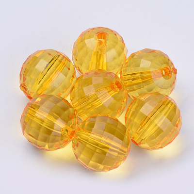 Transparent Acrylic Beads TACR-Q254-22mm-V24-1