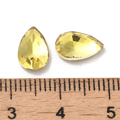 Glass Rhinestone Cabochons RGLA-P037-11B-D226-1