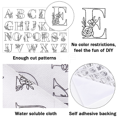 Water Soluble Fabric DIY-WH0320-48D-1