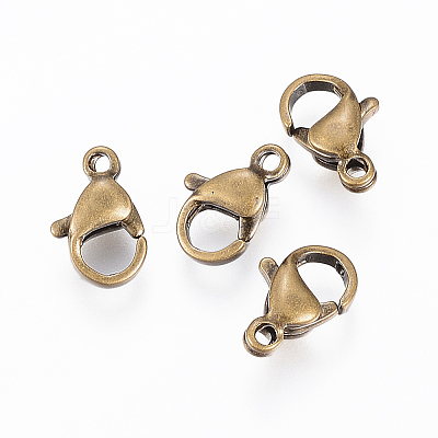 304 Stainless Steel Lobster Claw Clasps LS-X-STAS-E145-05B-AG-1
