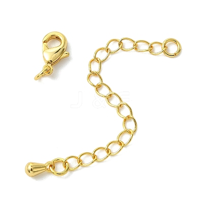 SHEGRACE Brass Curb Chain Extender XGR0146G-163G-1