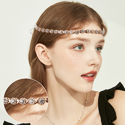 Wedding Bridal Headbands Hair Vine DIY-WH0430-582-1