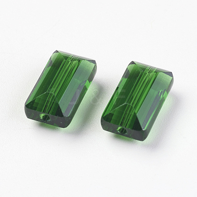 Imitation Austrian Crystal Beads X-SWAR-F081-10x16mm-15-1