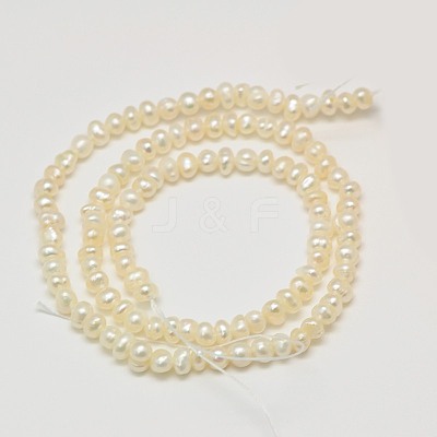 Grade AA Natural Cultured Freshwater Pearl Beads Strands LS-PEAR-L003-C-03-01-1