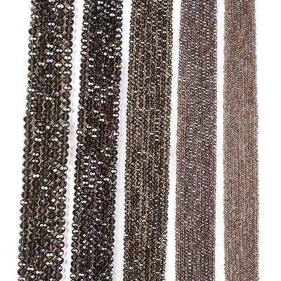 Electroplate Glass Beads Strands LS-EGLA-A044-T2mm-B16-1