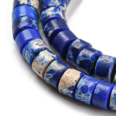 Synthetic Imperial Jasper Dyed Beads Strands G-D077-D01-02J-1