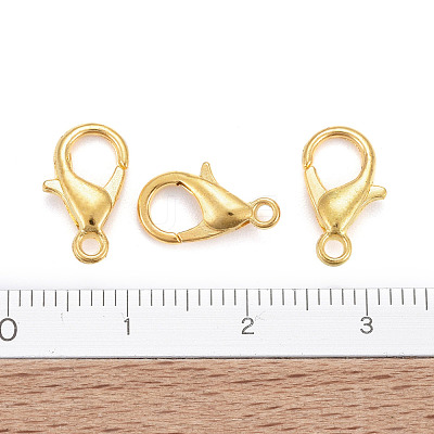 Zinc Alloy Lobster Claw Clasps E102-NFG-1
